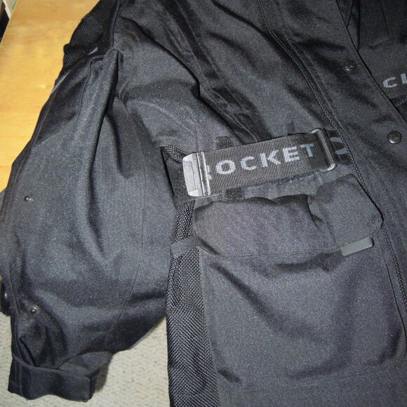 Joe Rocket Ballistic Series Black Motorcycle Riding Jacket Women's Size XL EUC - Picture 2 of 13